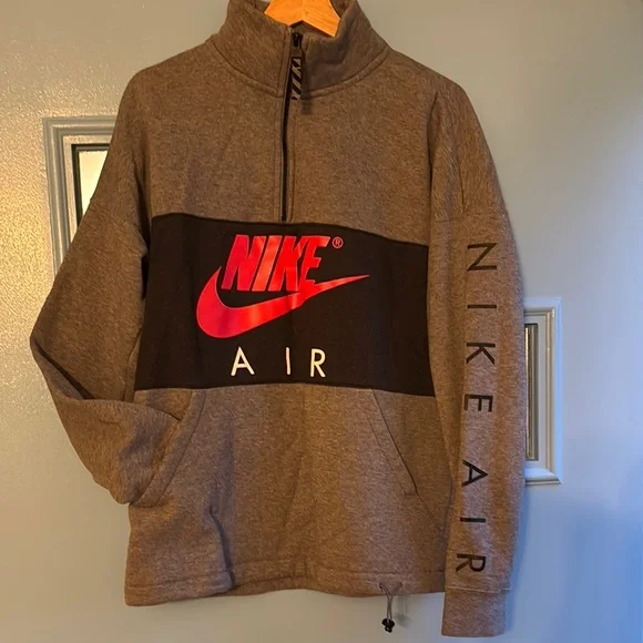 Nike Shirts Mens Nike Zip Sweatshirt Poshmark